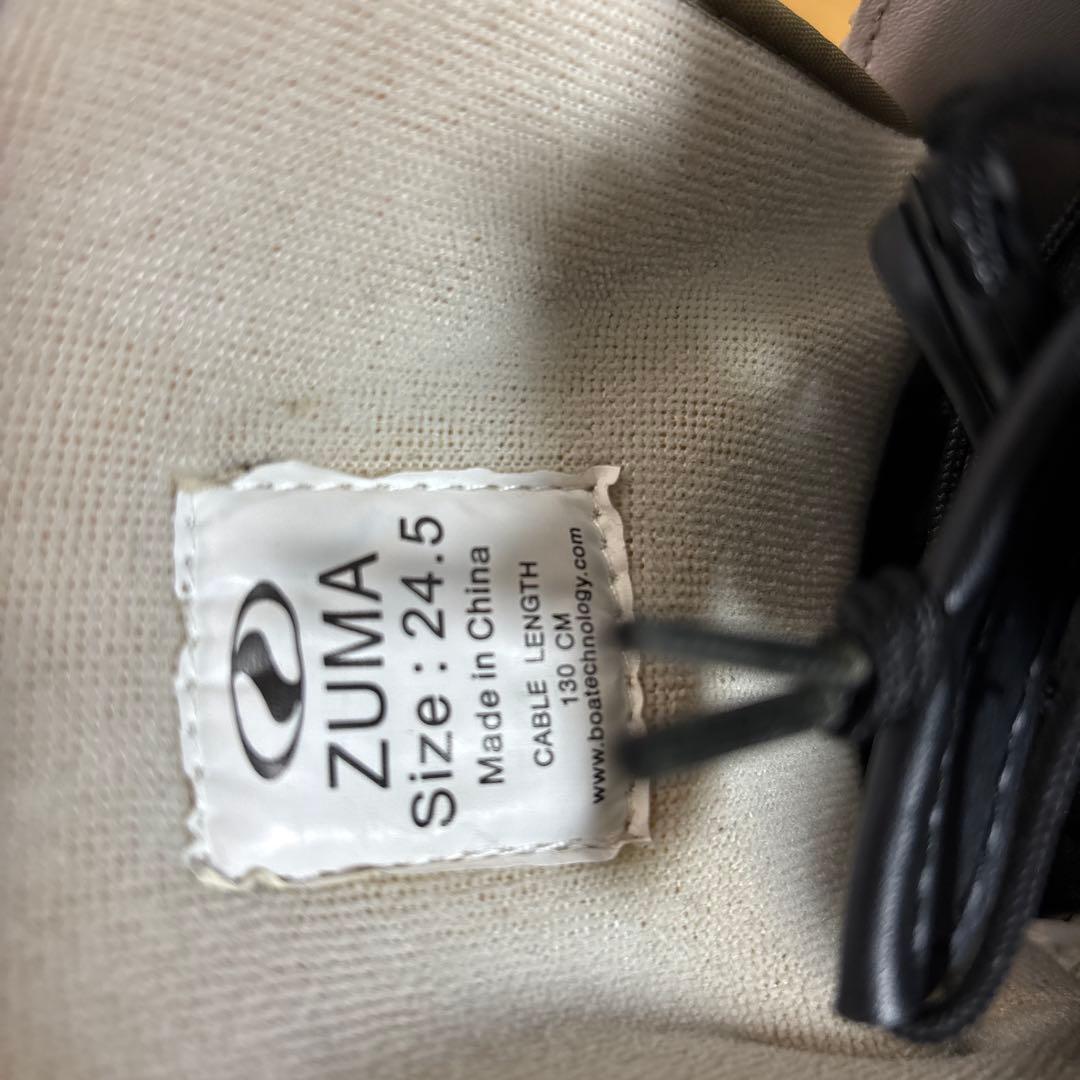 ZUMA BOAブーツ 24.5cm レディーススノーボードブーツ