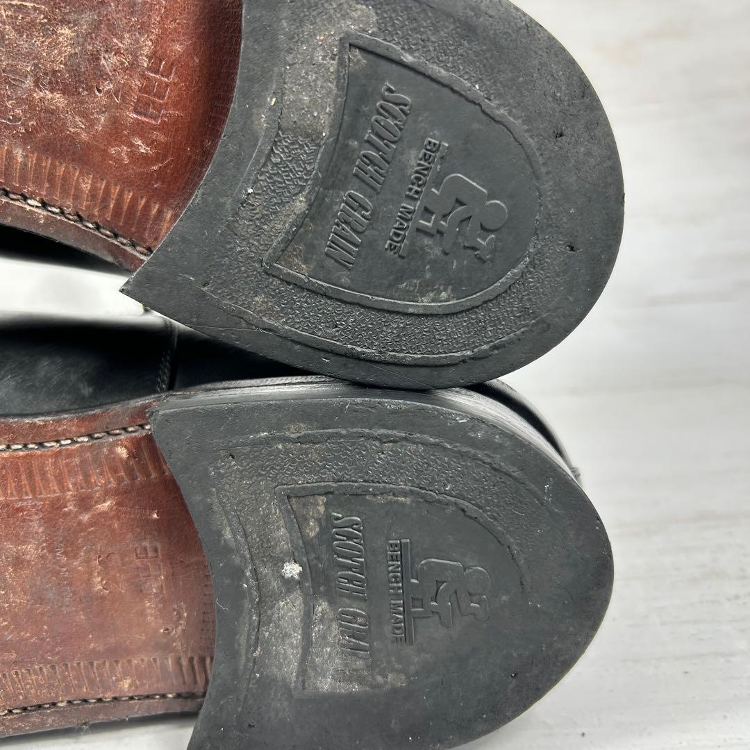 スコッチグレイン　アシュランス　3536 ストレートチップ　ブラック　26.0