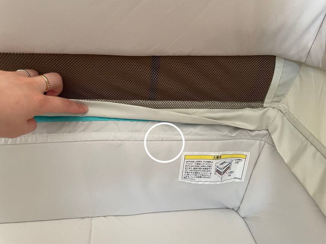 極美品！コンビ　トモネル　ベビーベッド