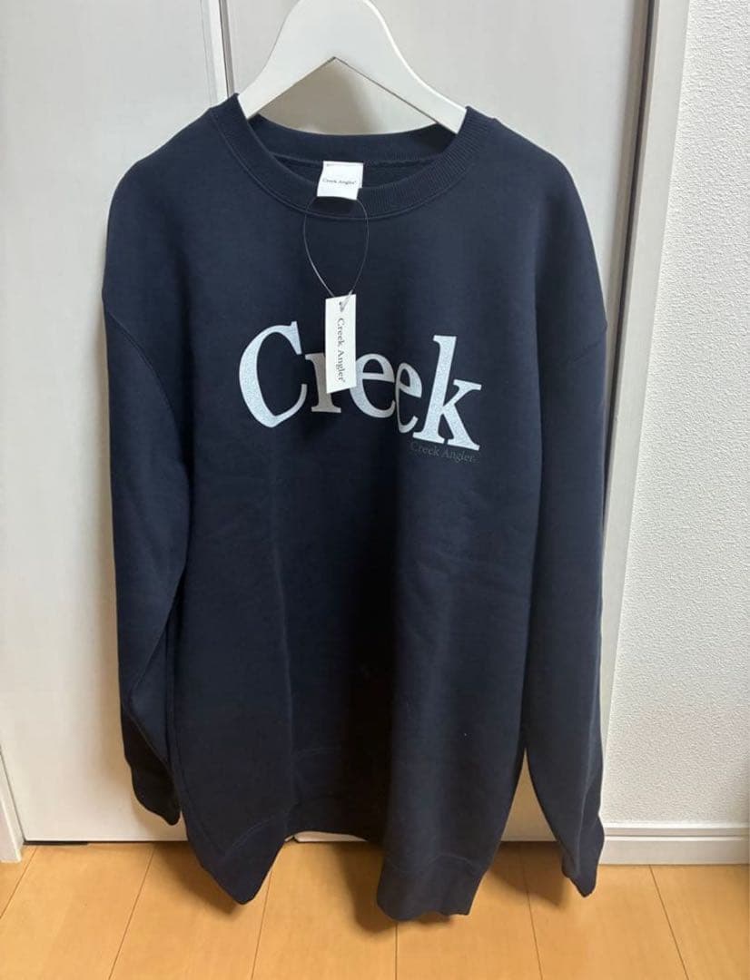 未使用　Creek Angler ネイビー　トレーナー L
