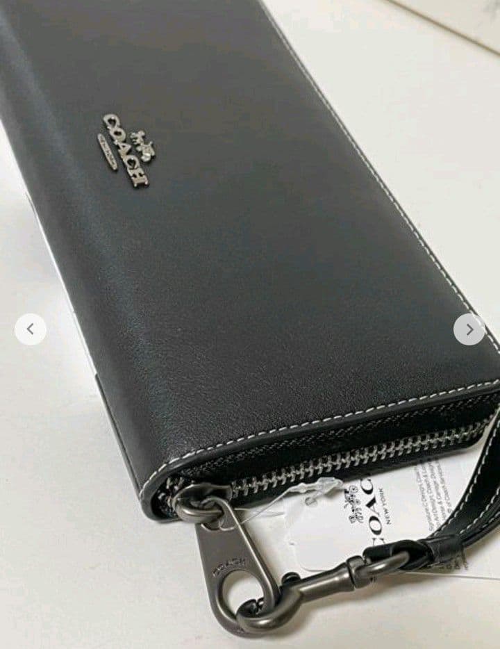 新品未使用コーチ長財布ミッキーブラックレディースメンズ送料無料即日発送