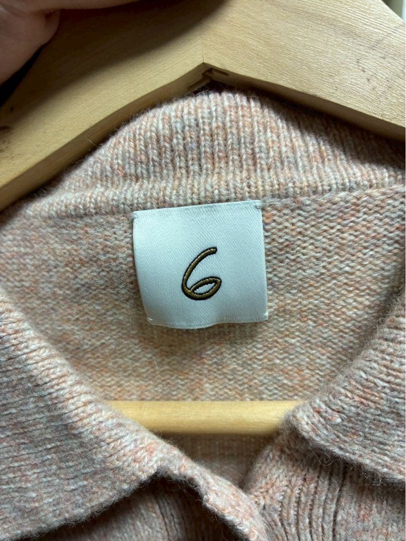 6(ROKU)グローブ　カーディガン