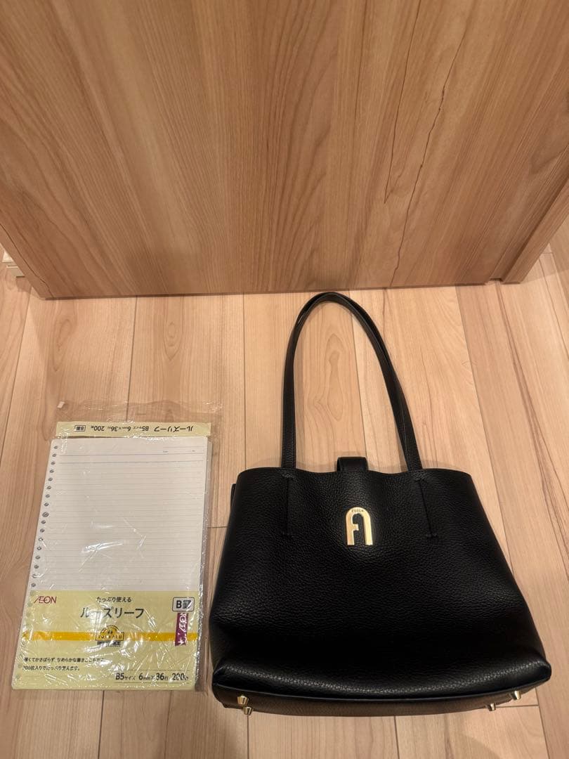 フルラ ソフィア トートバッグ NERO ブラック グレインカーフスキン