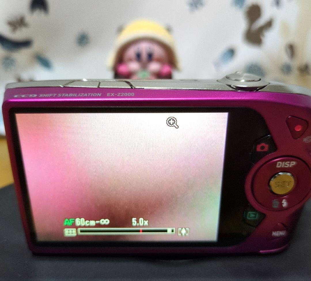 【美品】CASIO EXILIM EX-Z2000 コンパクトデジタルカメラ