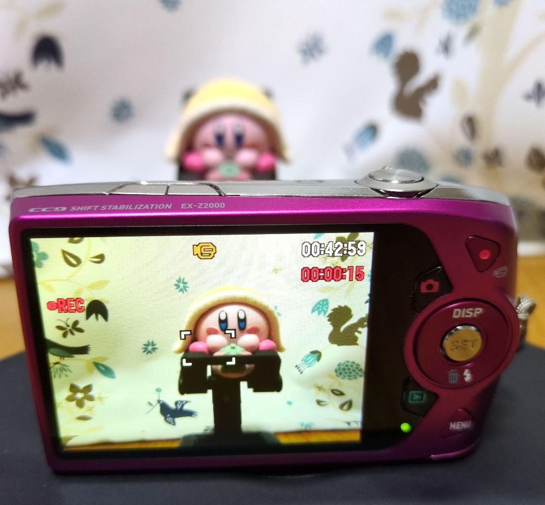 【美品】CASIO EXILIM EX-Z2000 コンパクトデジタルカメラ