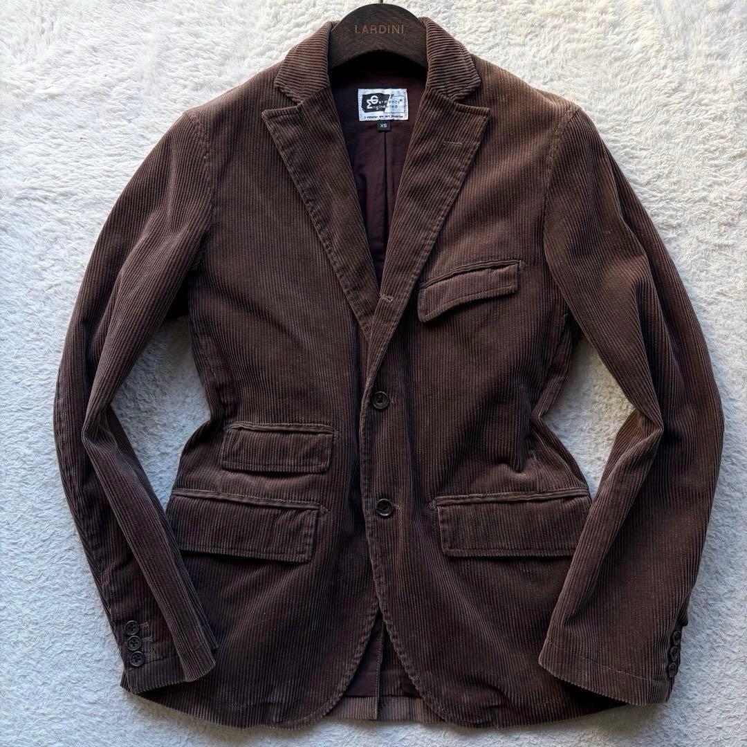 極美品✨エンジニアードガーメンツ スーツ スリーピース コーデュロイ ブラウン系