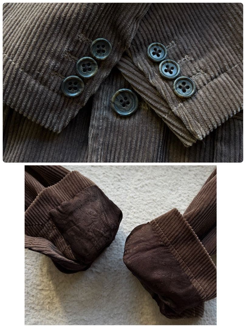 極美品✨エンジニアードガーメンツ スーツ スリーピース コーデュロイ ブラウン系