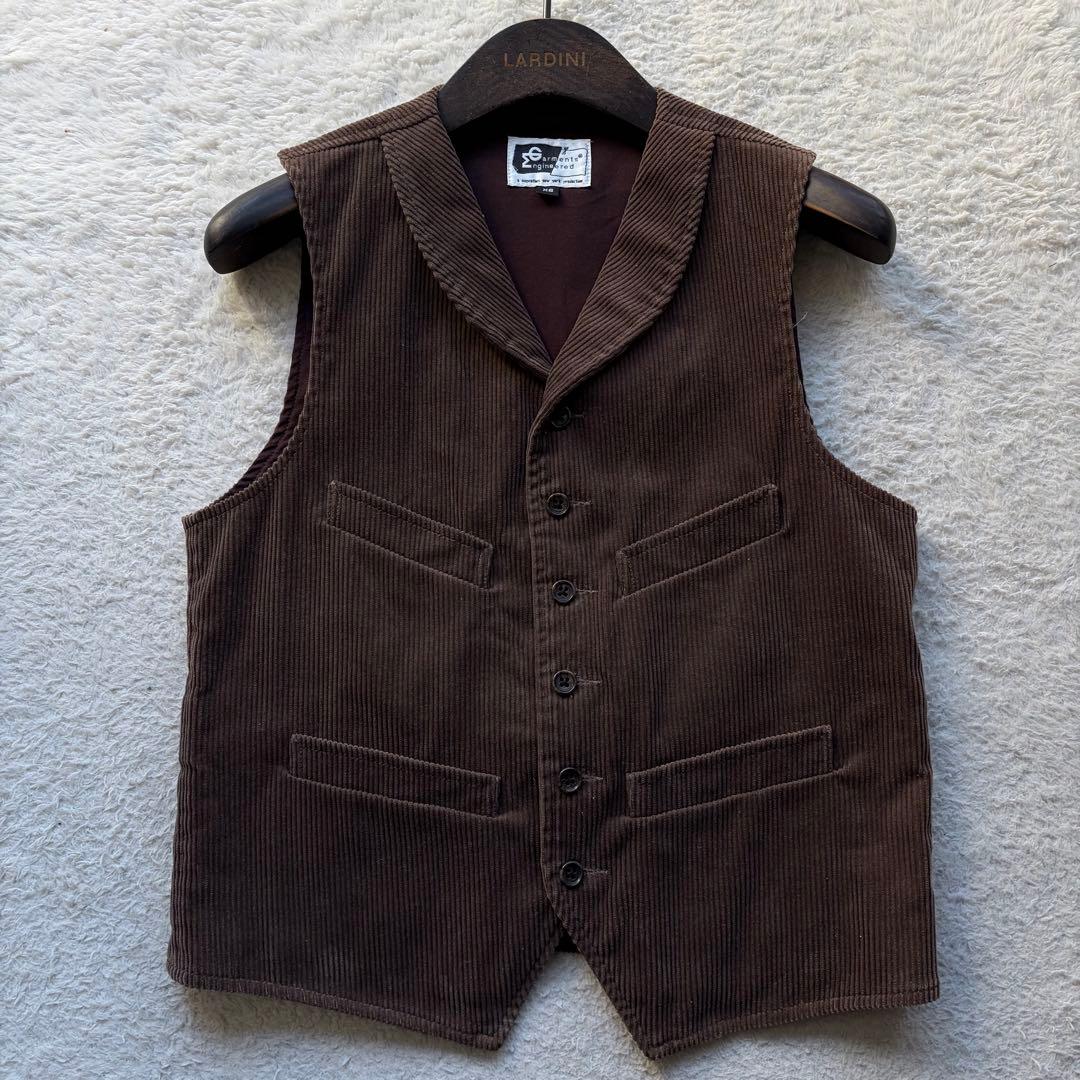 極美品✨エンジニアードガーメンツ スーツ スリーピース コーデュロイ ブラウン系