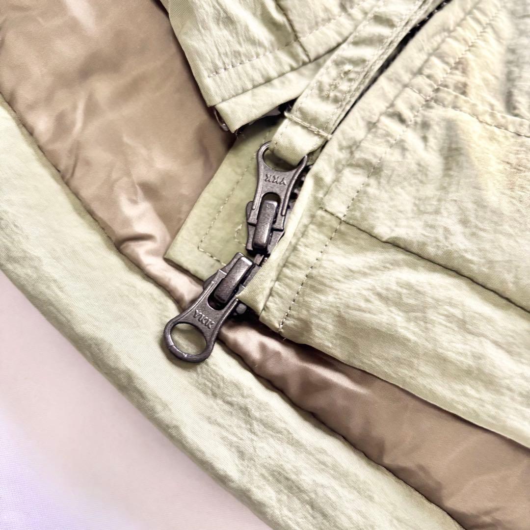 【極美品】　SHIPS別注　TAION ビッグシルエット ミリタリーダウンベスト