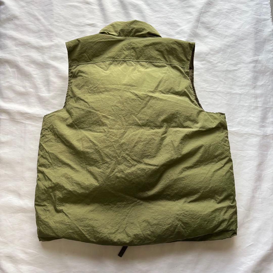 【極美品】　SHIPS別注　TAION ビッグシルエット ミリタリーダウンベスト