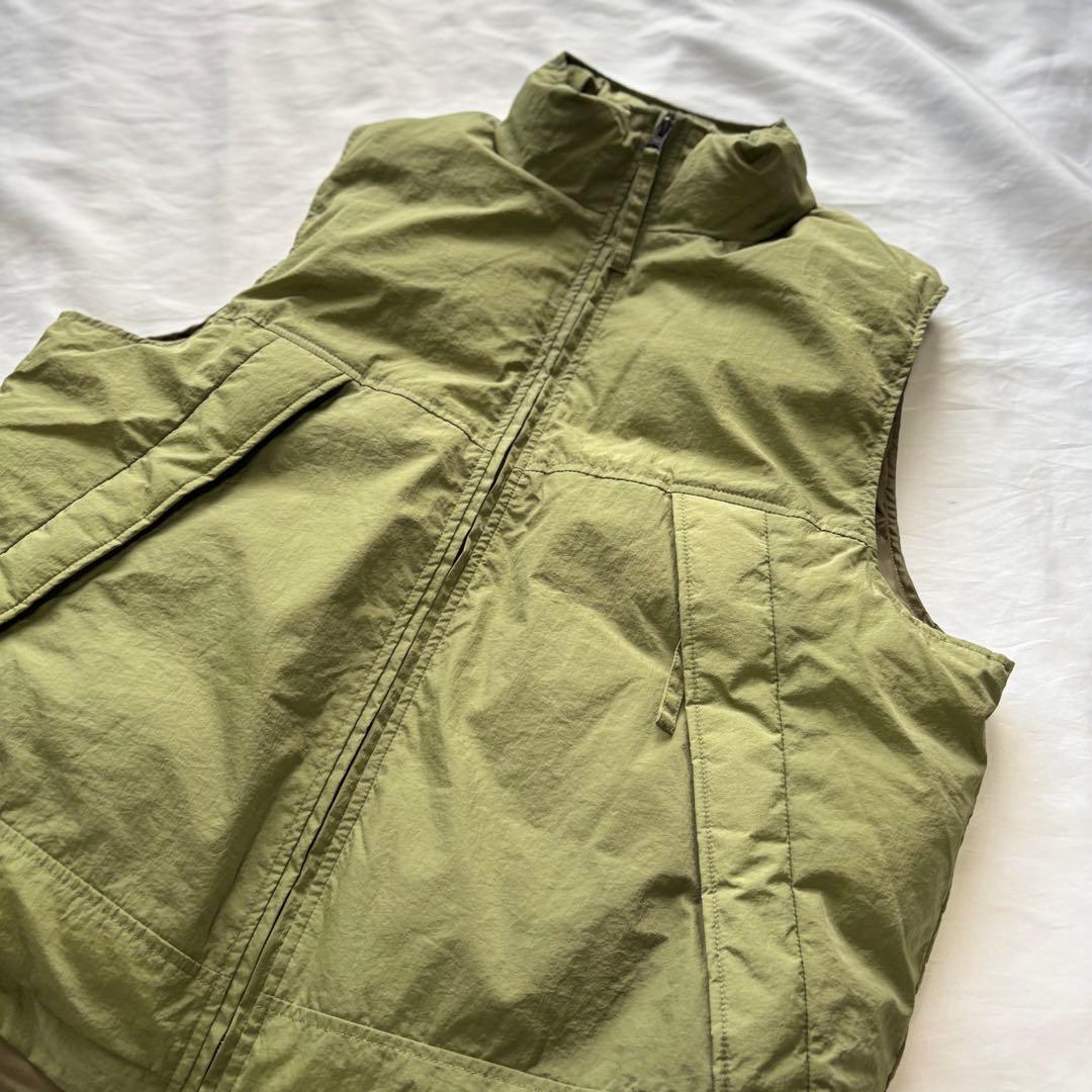 【極美品】　SHIPS別注　TAION ビッグシルエット ミリタリーダウンベスト