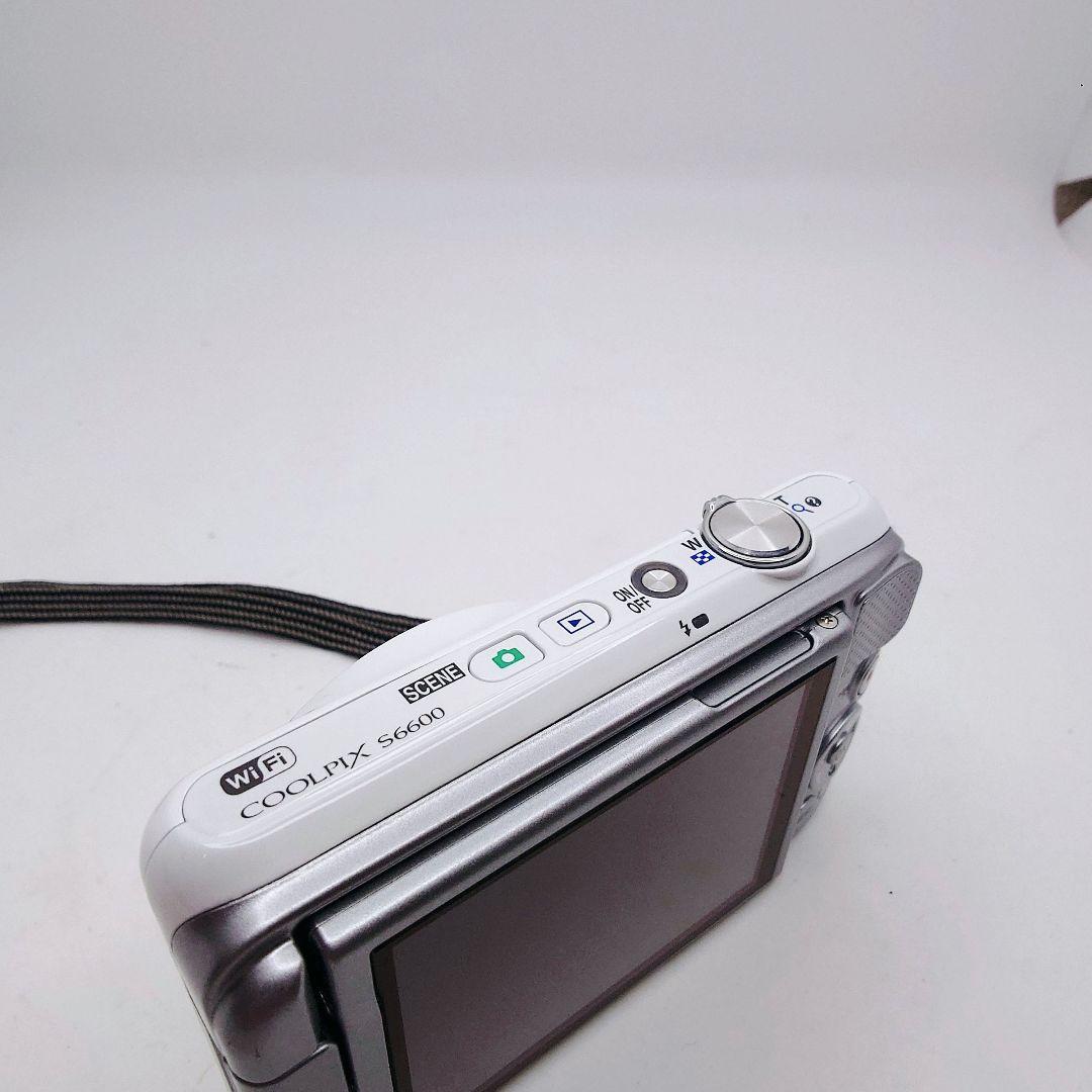 ✨【Nikon COOLPIX S6600WH（ナチュラルホワイト）】✨