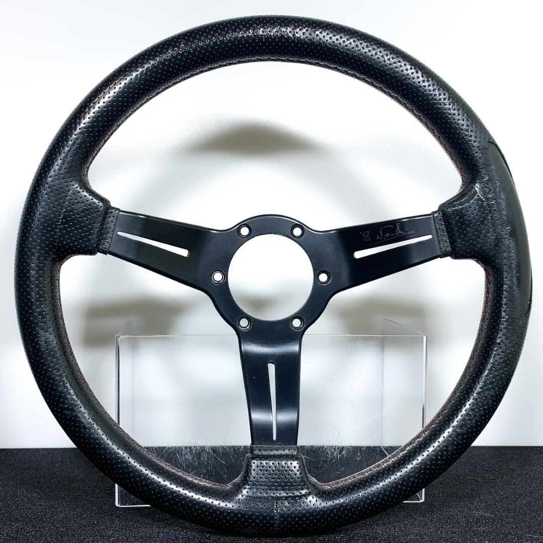 ナルディ スポーツタイプ ラリー 33cm ディープコーン パンチングレザー