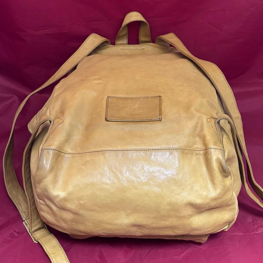 希少！SAINT LAURENT☆キャメルレザーバッグパック