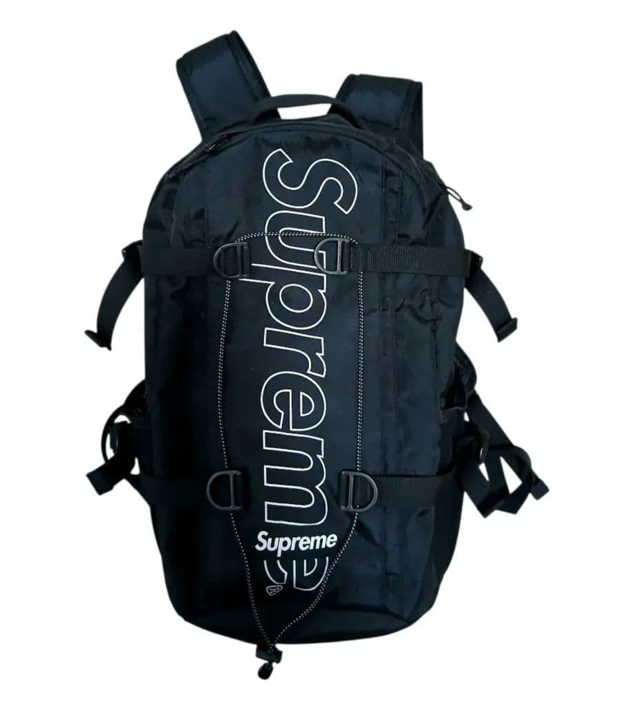 Supreme ブラックバックパック 2018 F/W リュック 正規品
