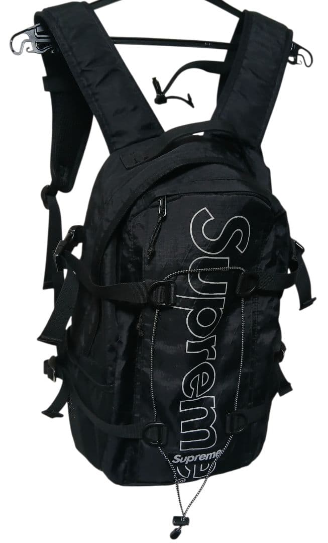 Supreme ブラックバックパック 2018 F/W リュック 正規品