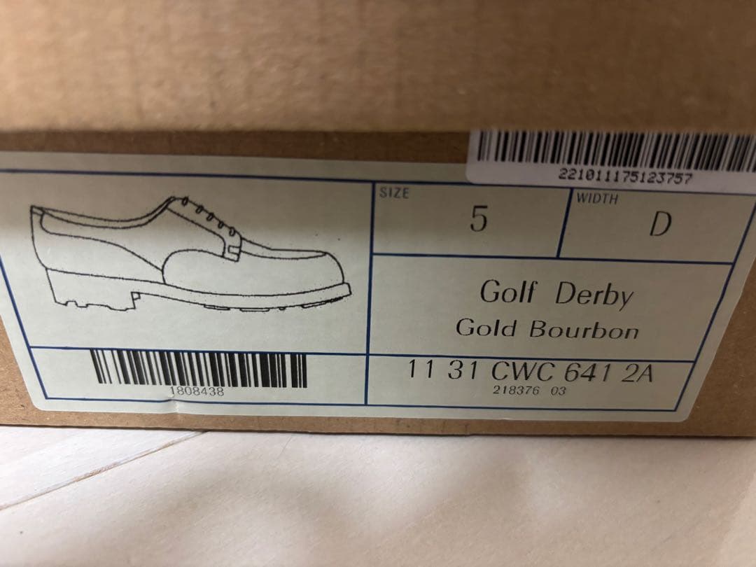 新品未使用　JMウェストン　ゴルフ　5D