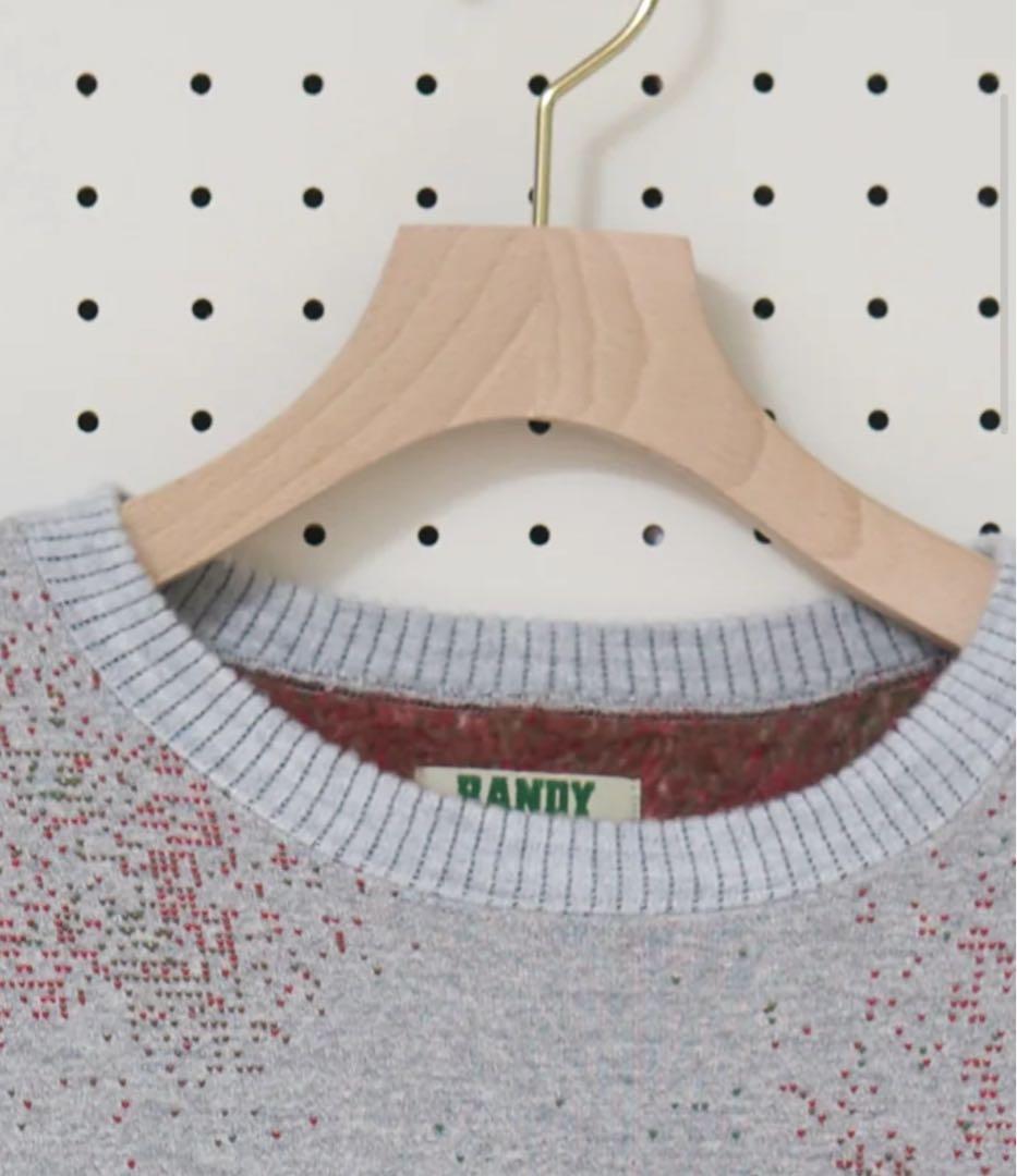 RANDY 25aw 裏起毛スウェット