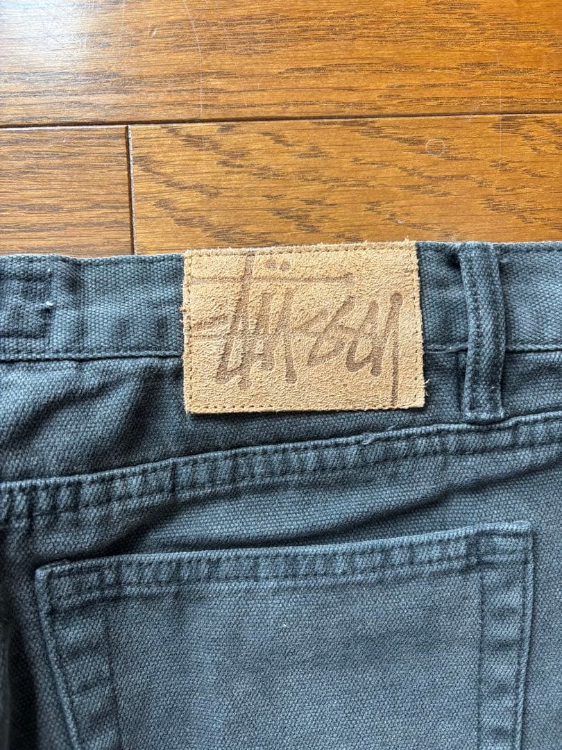 STUSSY BIG OL' JEAN WASHED CANVAS サイズ30