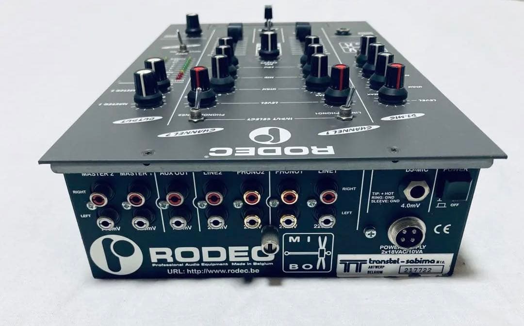 RODEC MIXBOX DJミキサー 動作良好 希少 生産終了