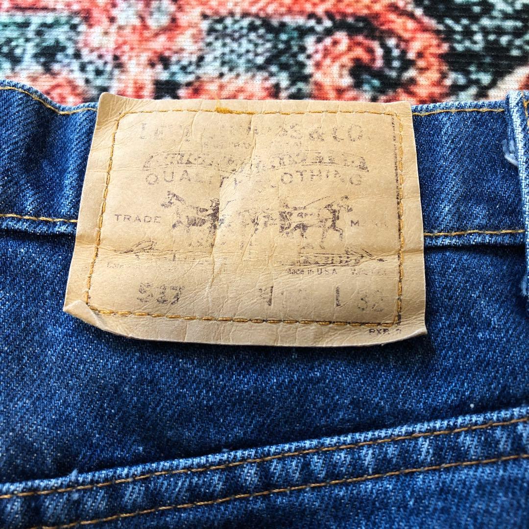 【送料込】 稀少 リーバイス levis 517 ブーツカット 80's USA