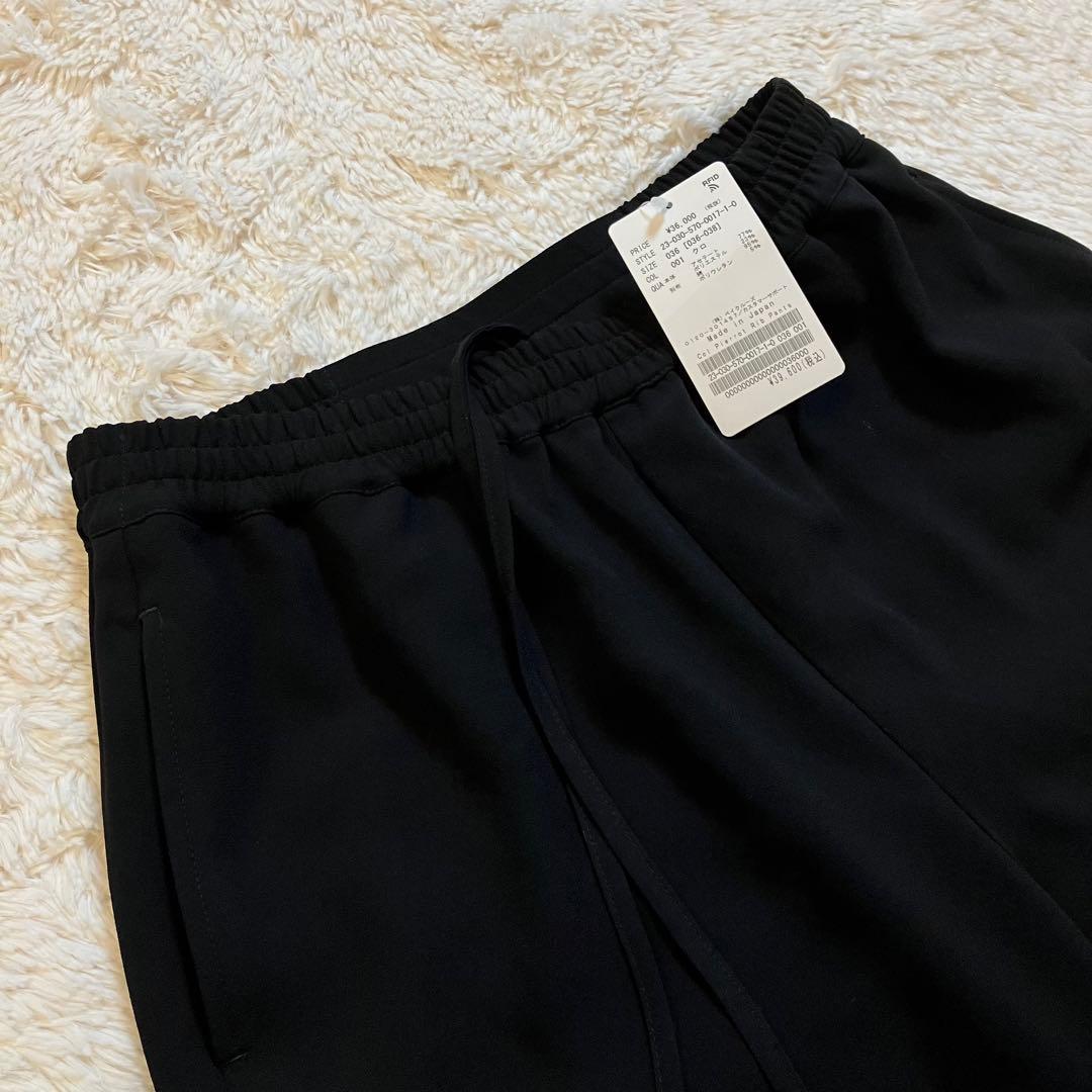 【新品未使用】col pierrot コルピエロ スソリブパンツ　ブラック　36