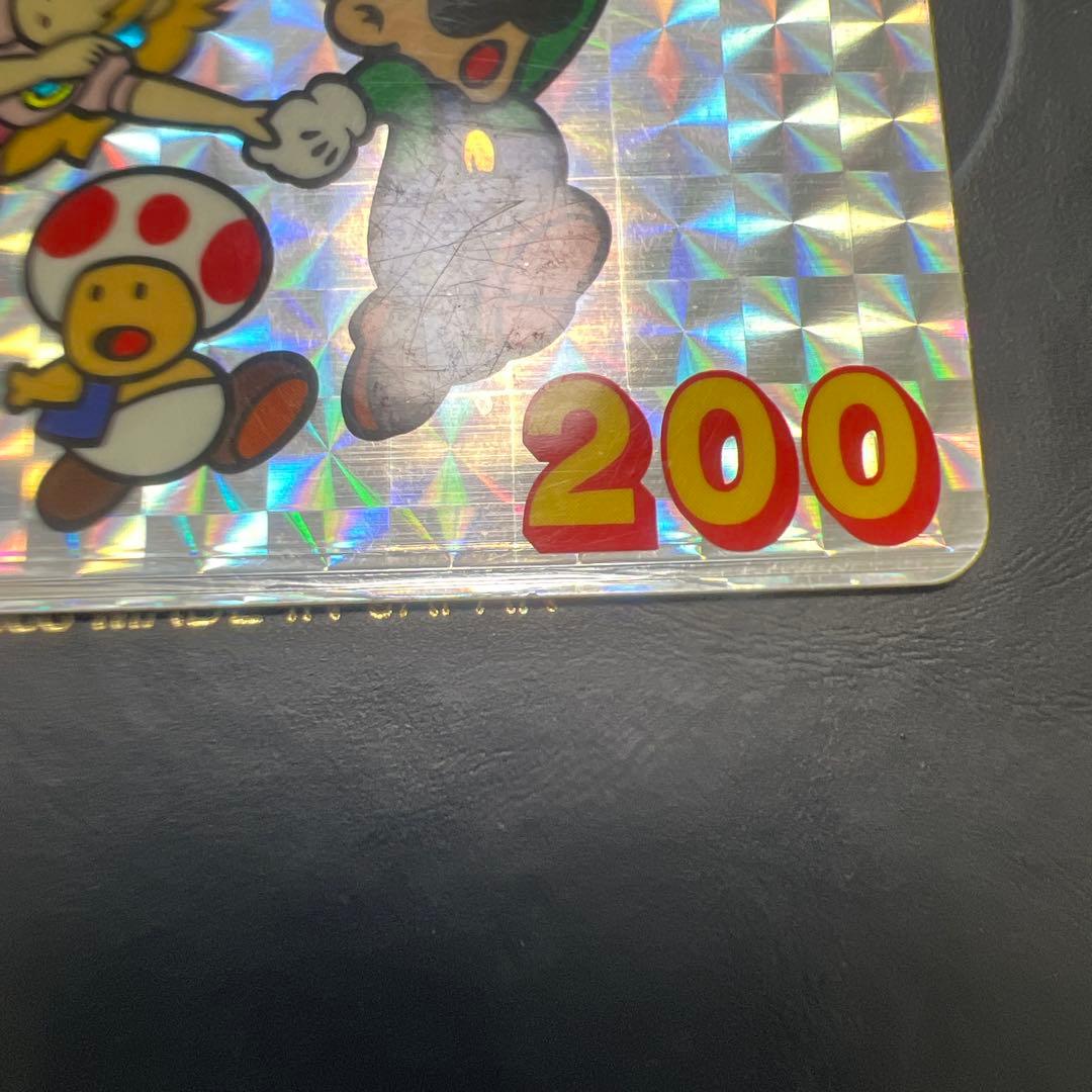 スーパーマリオブラザーズ3 ルイージとピーチ姫　エラーカード　1988年製