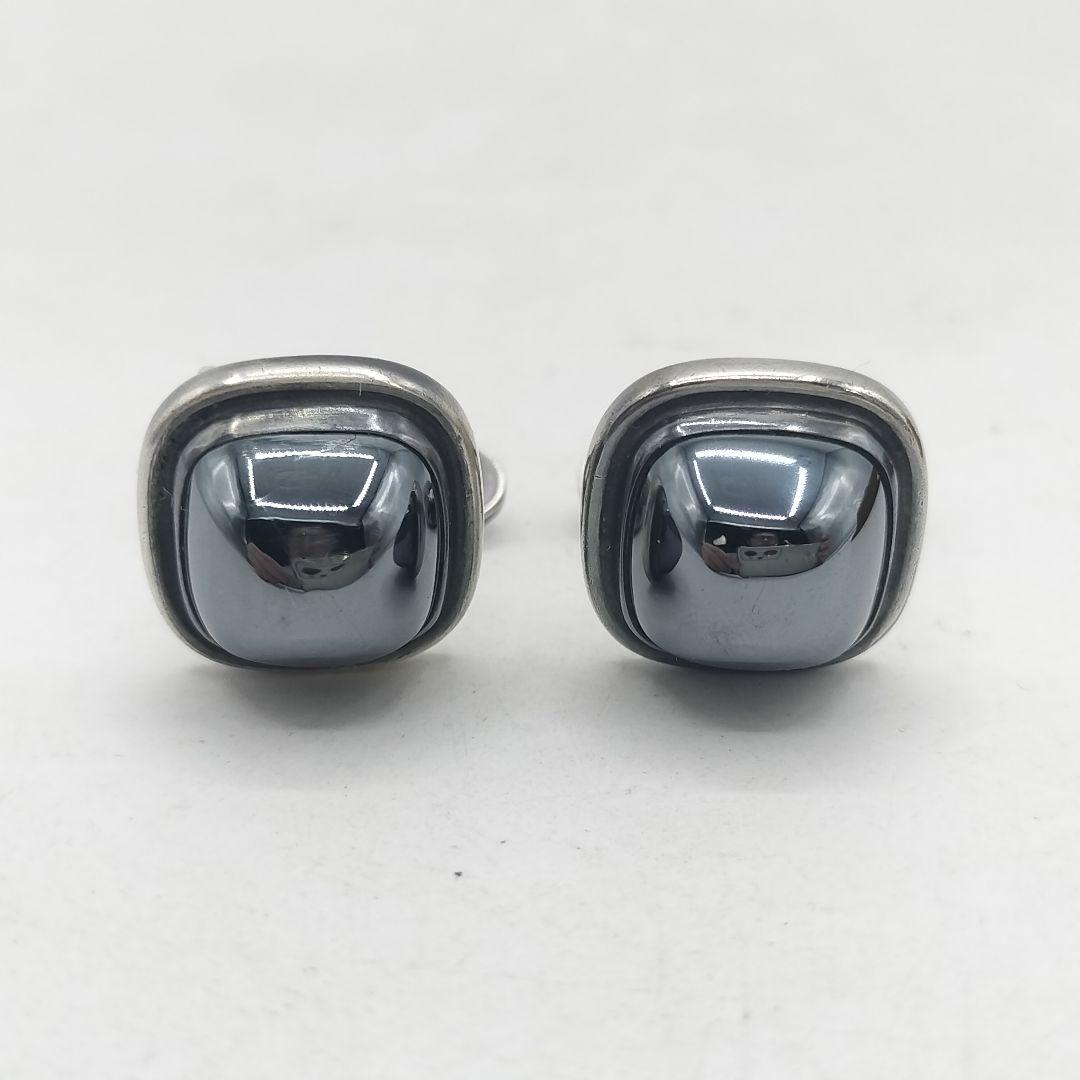   ジョージジェンセン カフス 44H シルバー ストーン