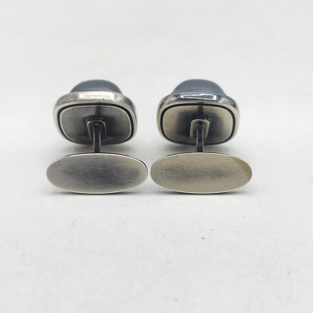   ジョージジェンセン カフス 44H シルバー ストーン