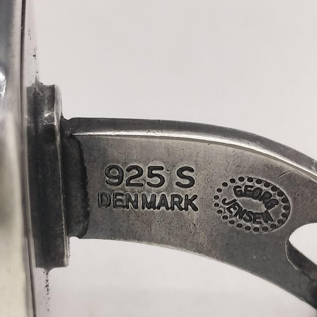   ジョージジェンセン カフス 44H シルバー ストーン