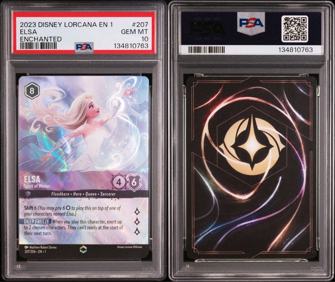 PSA10 英語版 エルサ ロルカナ エンチャンテッド ※メルカリ初出品？