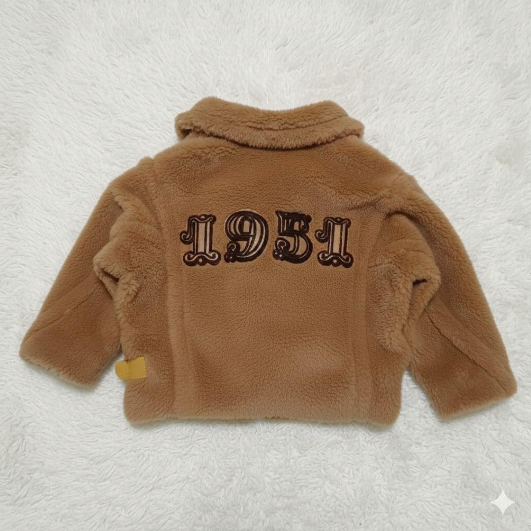Max Mara テディベア バイカージャケット ボアコート タグ欠品