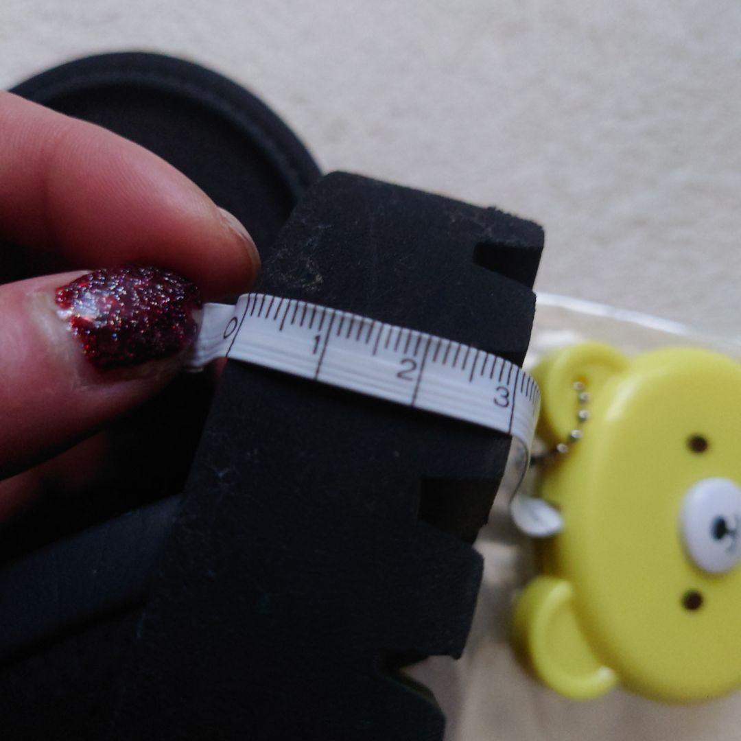 美品☆GUCCIラバーサンダル27.0相当BLACK軽量幅広