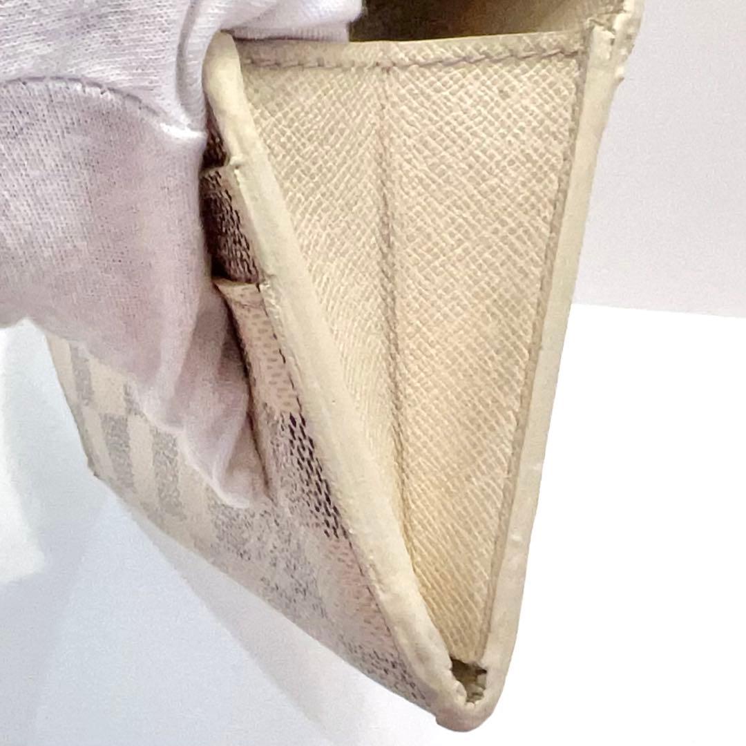 ルイヴィトン ポルトフォイユ エミリー ダミエ アズール 長財布 N63021