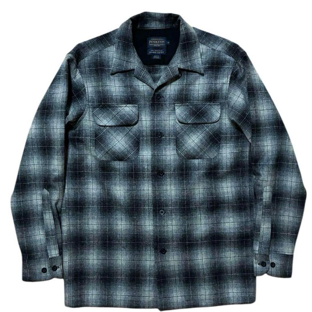 PENDLETON ペンドルトン ボードシャツ オンブレ ブラック サイズS