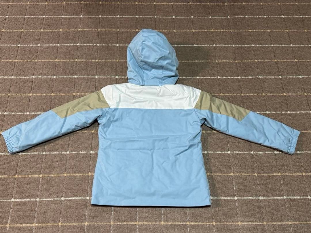 phenixフェニックス ジュニアスキーウェア上下セット150水色 袖裾 調節化