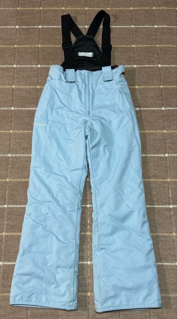 phenixフェニックス ジュニアスキーウェア上下セット150水色 袖裾 調節化