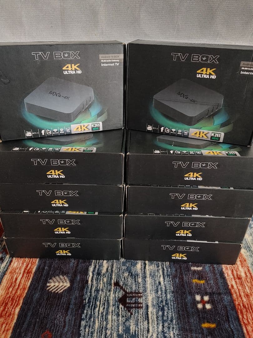 4K Android TV ボックス 4K 10箱セット
