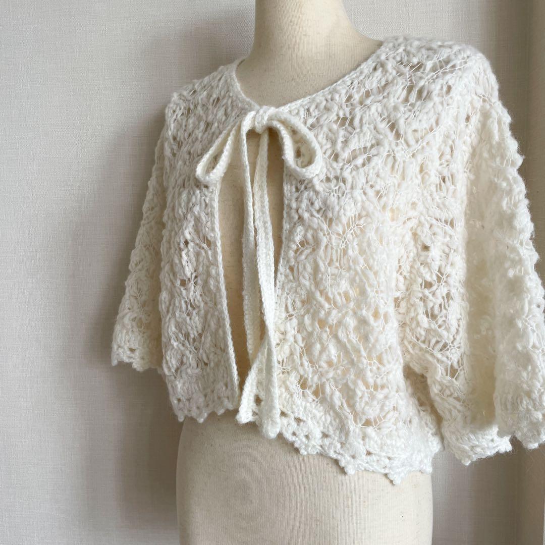 2025AW【未使用・タグ付】スローブイエナ　トゴール スラブレースボレロ