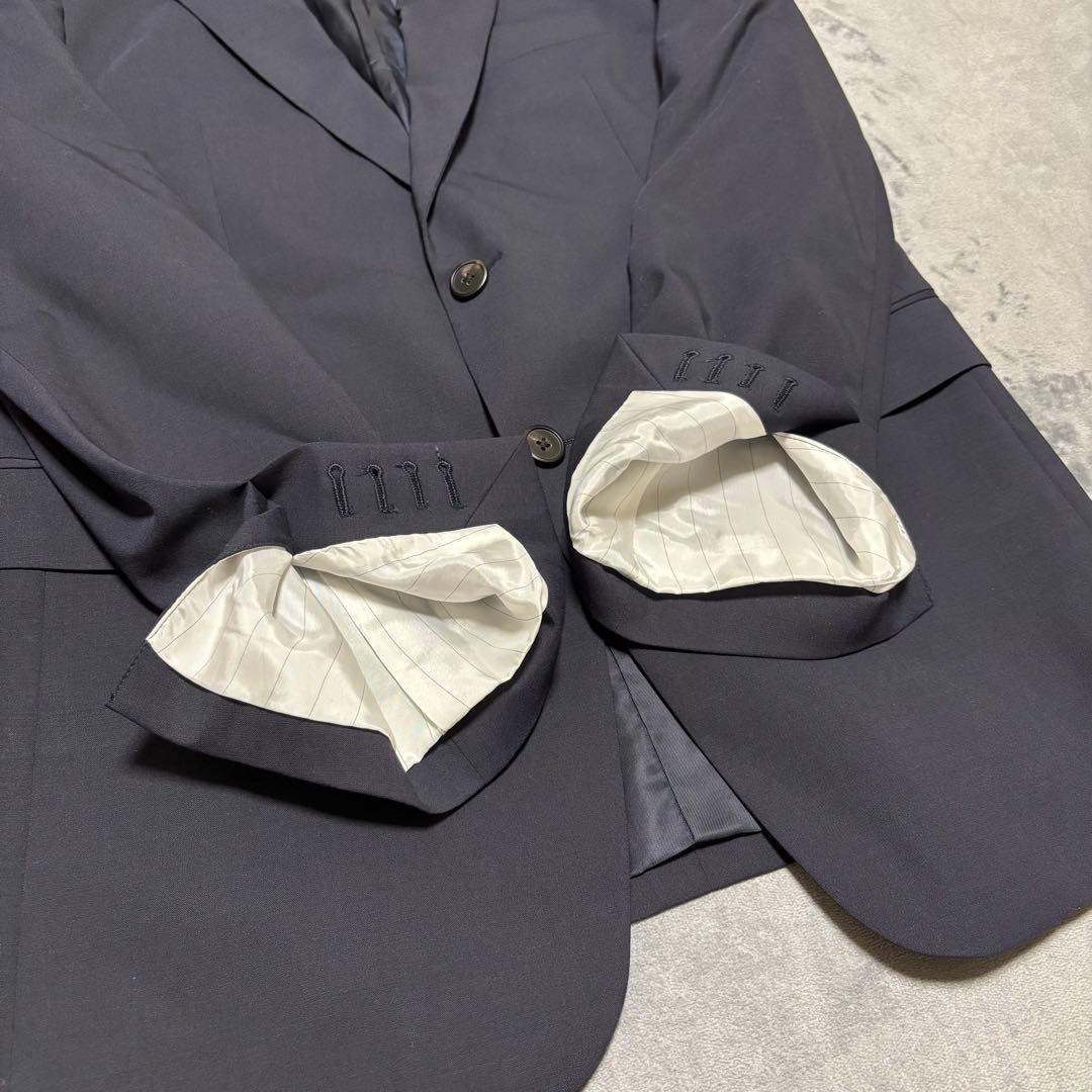 【極美品】Theory セットアップ ボックスタグ 近年モデル ネイビー M