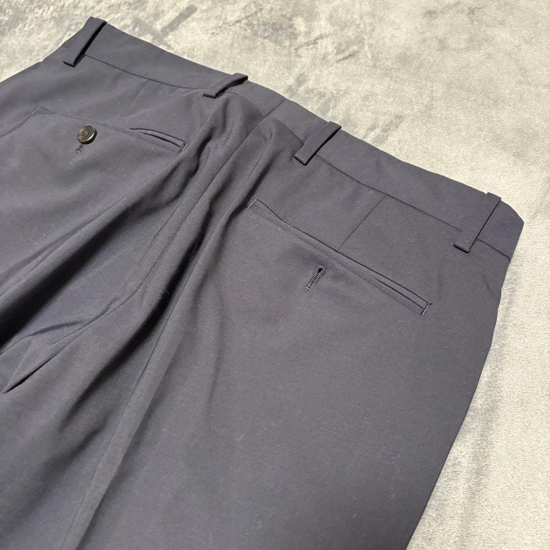 【極美品】Theory セットアップ ボックスタグ 近年モデル ネイビー M