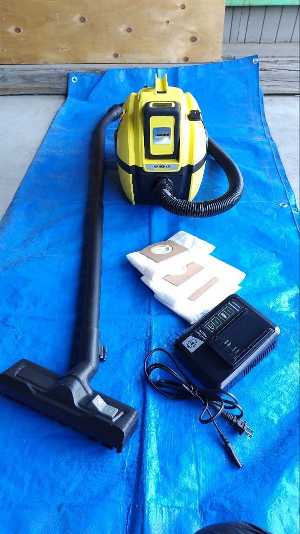 ケルヒャー乾式両用コードレスバキュームクリーナーWD1 清掃用具/掃除