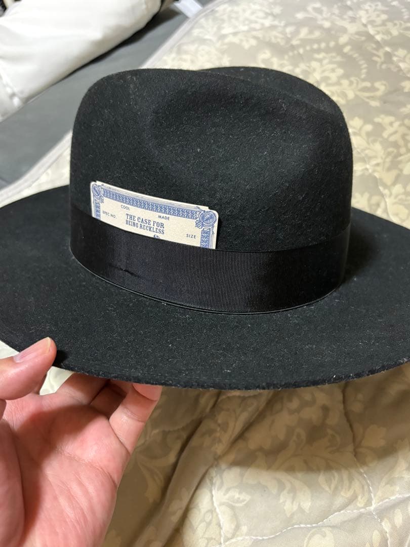 THE H.W.DOG&CO FRONT-H ウール ブリムハット 帽子