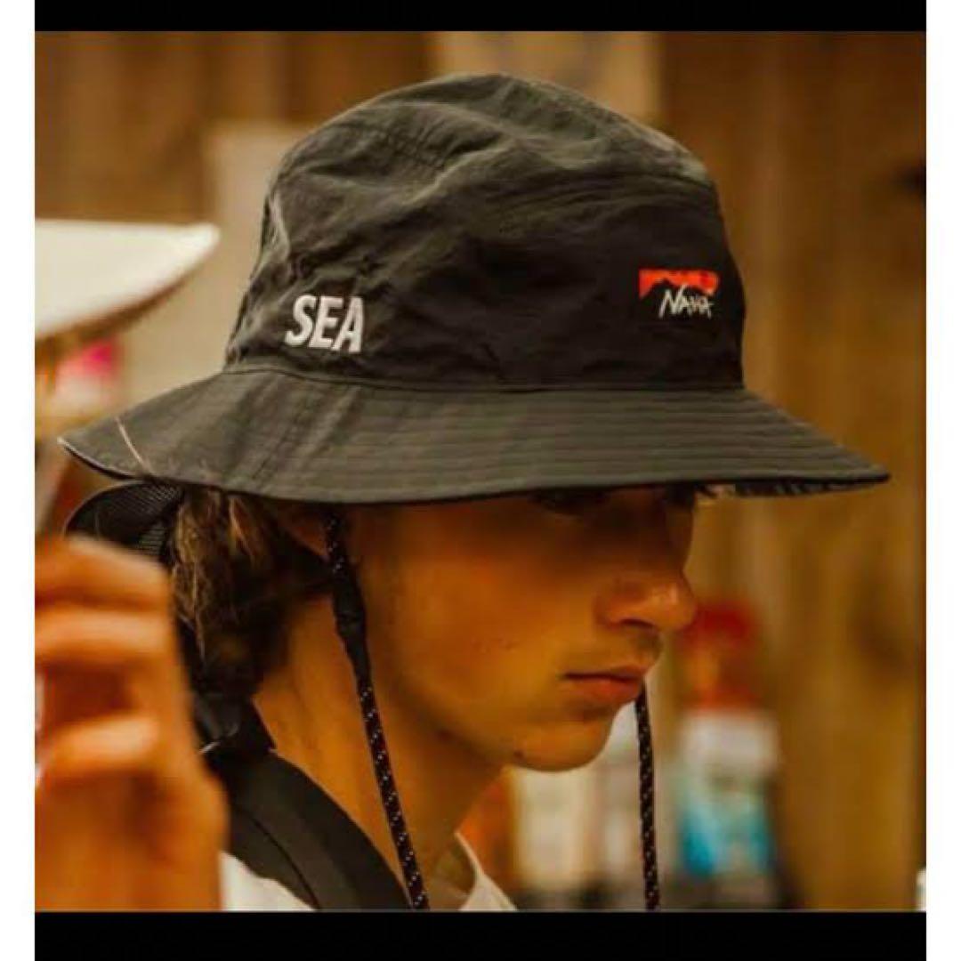 NANGA WDS NYLON TUSSER HAT / BLACK ナンガ