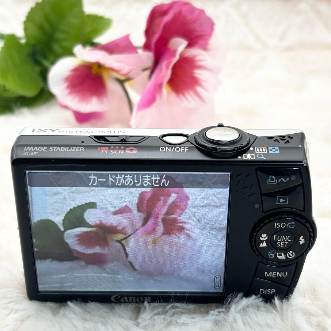 動作良好 Canon IXY DIGITAL 920 IS シルバー
