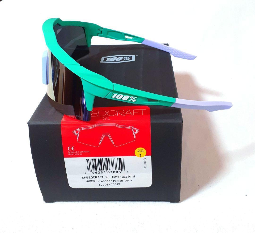 100% Speedcraft SL ラベンダー ワンハンドレッド サングラス