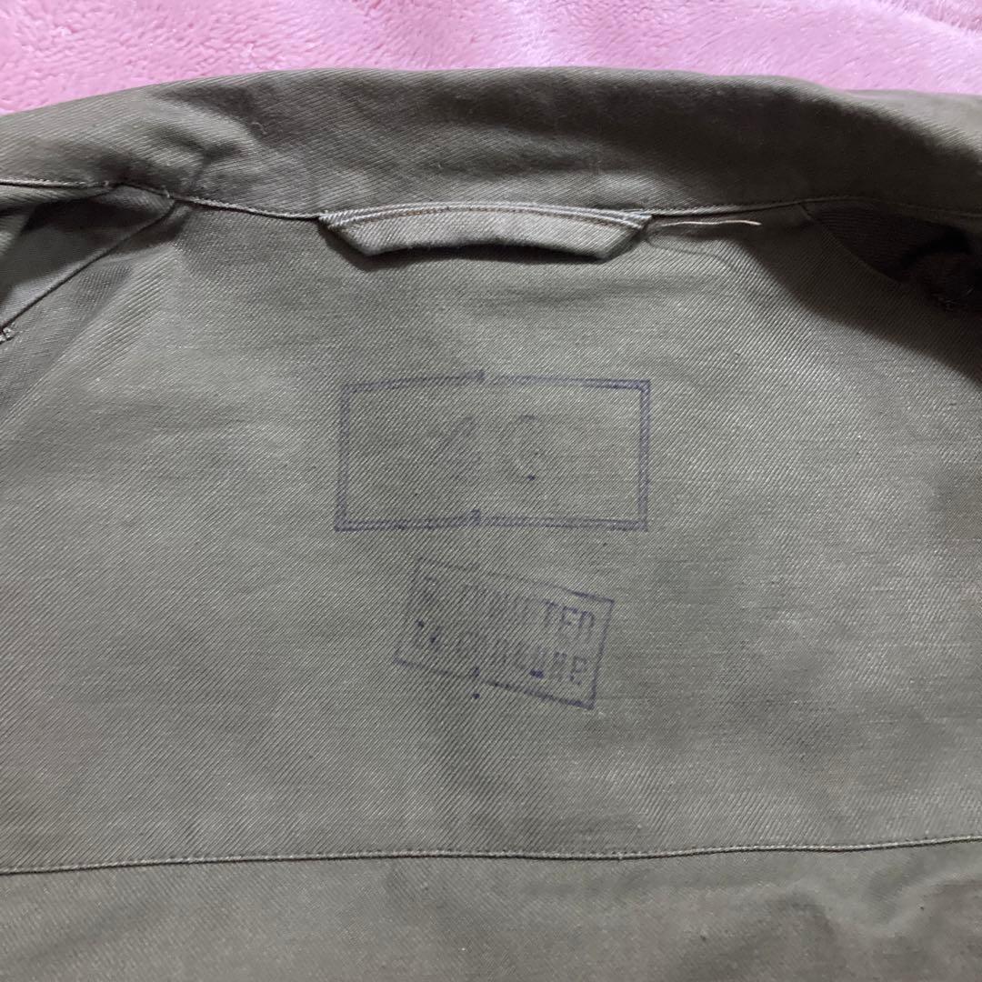 フランス軍　M47ジャケット　前期型の前期　サイズ46 実物