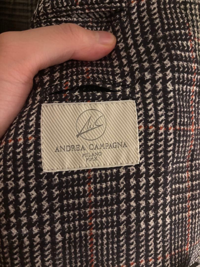 Andrea campagna 3ピーススーツ