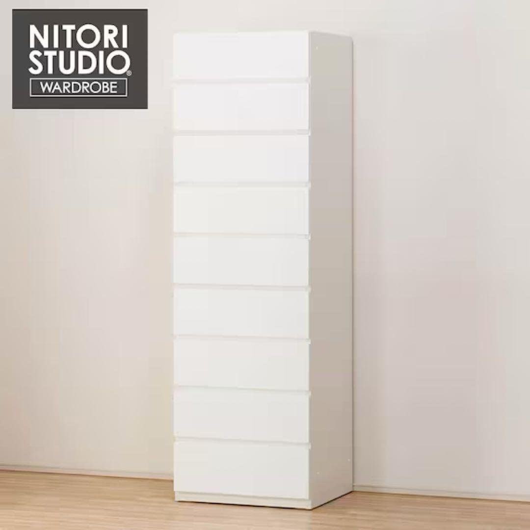 専用ページ　タワーチェスト ポルテD 60TC WH