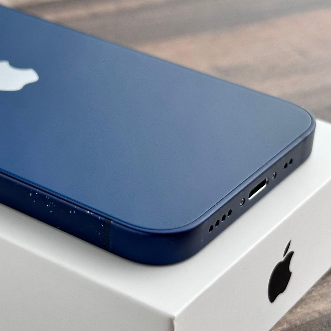 【良品◎】iPhone12mini 本体 Blue 128GB SIMフリー
